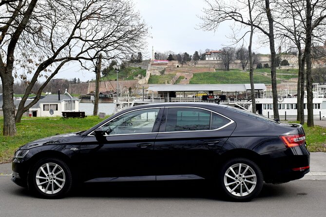 Belgrade Airport to City Center Transfers - Inside the Skoda, Audi, or Mercedes
