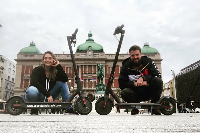 Belgrade Layover Private tour + E-Scooter Sighteeing - Kalemegdan Fortress and the meeting of two rivers
