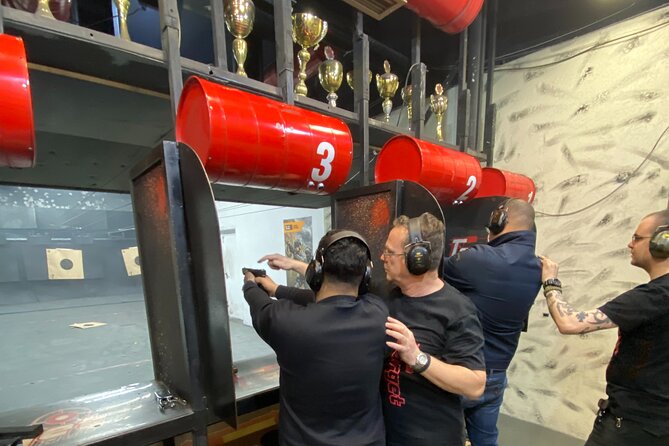 Belgrade Target Shooting - Meeting the instructor and getting set up
