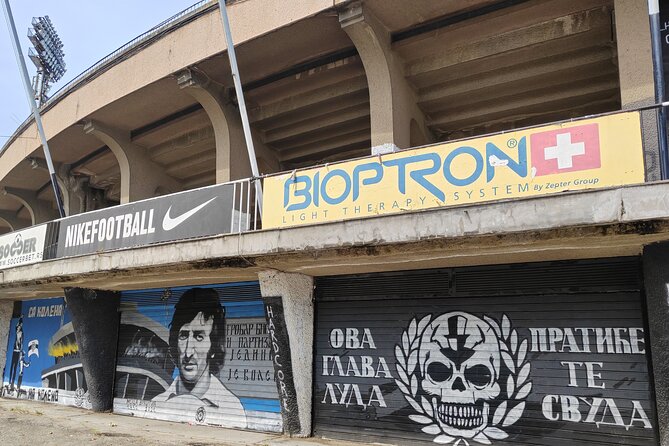 E-Scooter Belgrade Hooligans Tour - Red Star’s Marakana and the Other Side of the Rivalry