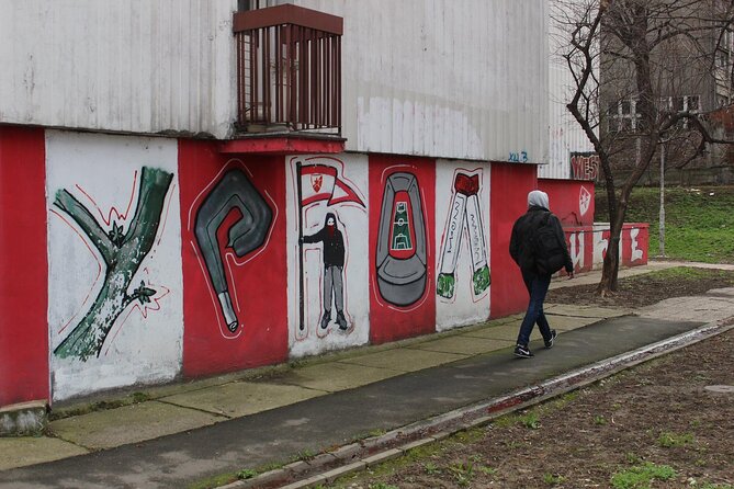 E-Scooter Belgrade Hooligans Tour - Cubura, a Red Star Neighborhood with a Strong Identity