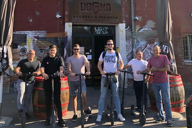 E-Scooter CRAFT BEER and BREWERY Tour - Dogma Brewery, Serbia’s big craft-beer name