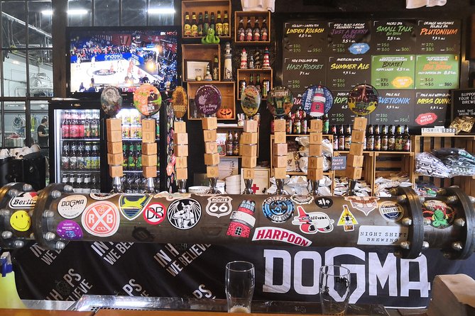 E-Scooter CRAFT BEER and BREWERY Tour - Starting at Maršala Birjuzova 23