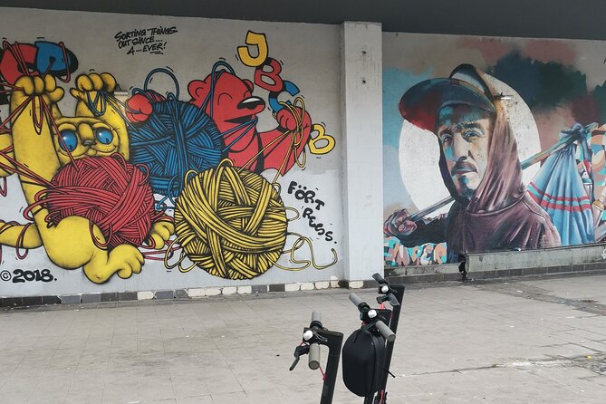E-Scooter Street Art Tour - A pause at Dorćol Platz
