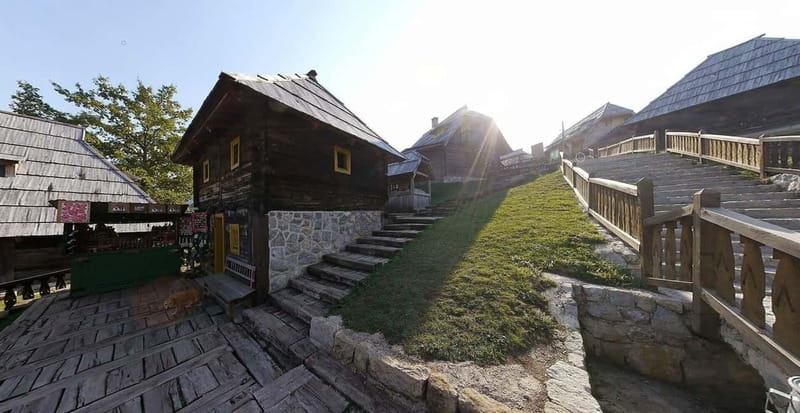 From Belgrade: Sargan 8 Railway and Wooden City 1 Day Tour - Drvengrad and Mećavnik, a wooden village in the hills