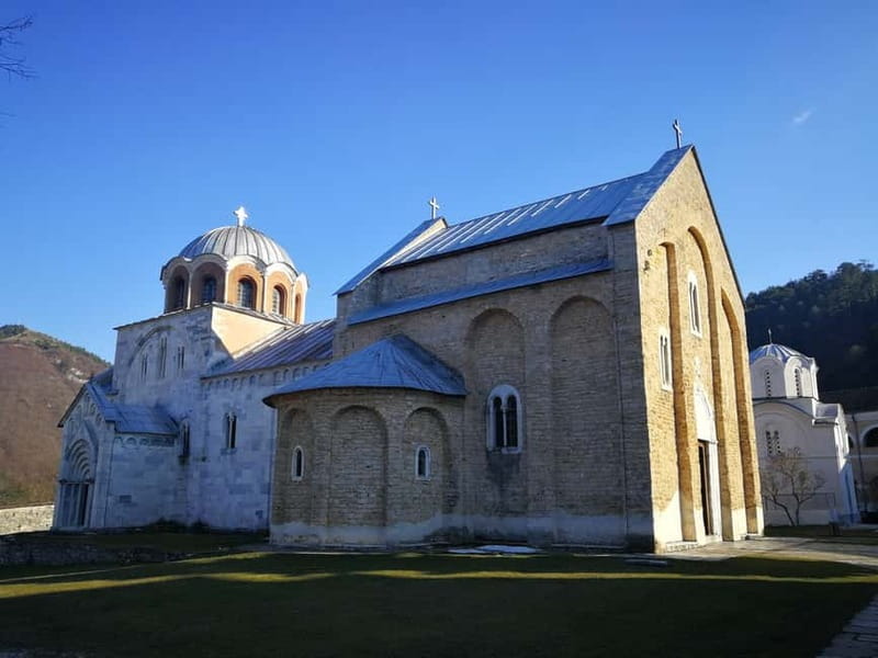 From Belgrade: Studenica monastery & Zica monastery - Maglič Fortress and the Ibar Gorge