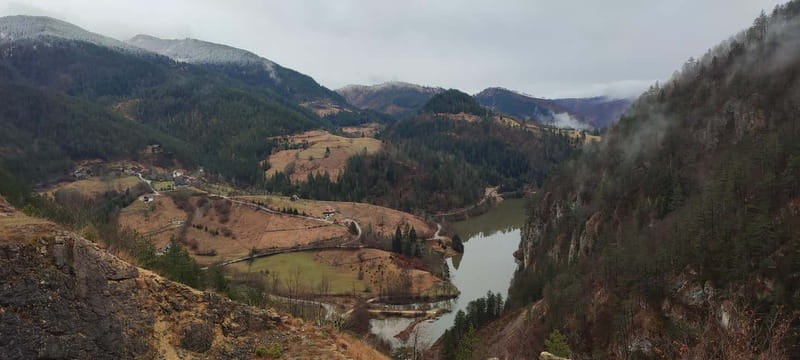 From Zlatibor/Užice: Mokra Gora & Tara National Park - Vrelo River and the road to Perućac