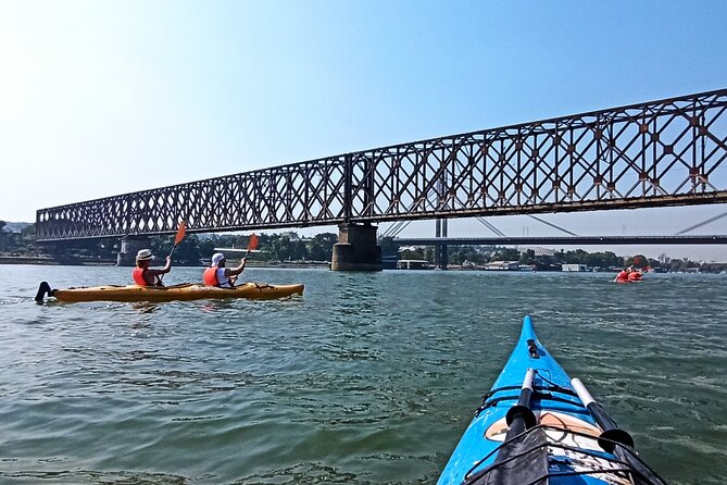 Kayaking under Belgrade bridges - How the price works out at $40