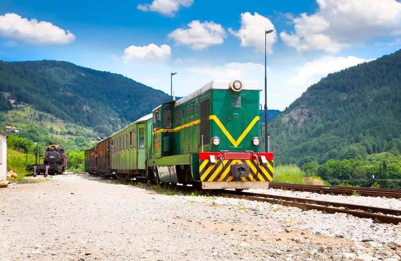 Sargan Eight railroad train ride & Tara mountain - Riding the restored railway through Mokra Gora