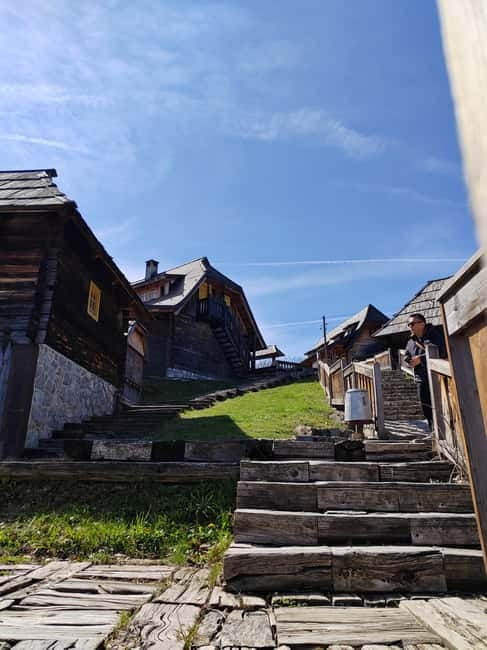 Sargan Eight railroad train ride & Tara mountain - Wooden Town and Serbian film culture