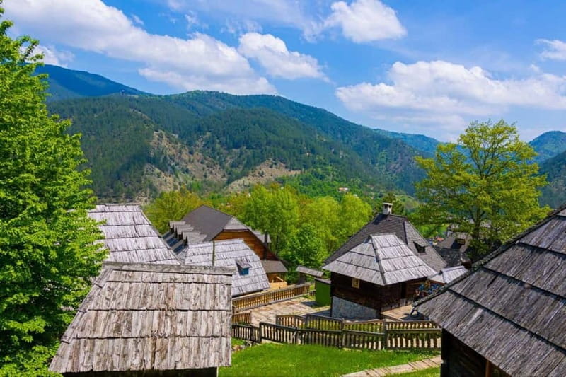 West of Belgrade: Woodentown, Šargan 8 train & Drina River - The House on the Drina